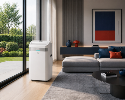Milo Evo Silent Portable Air Conditioning Unit - 13000 BTU/H, 3.8KW, (35°C; 80%RH)