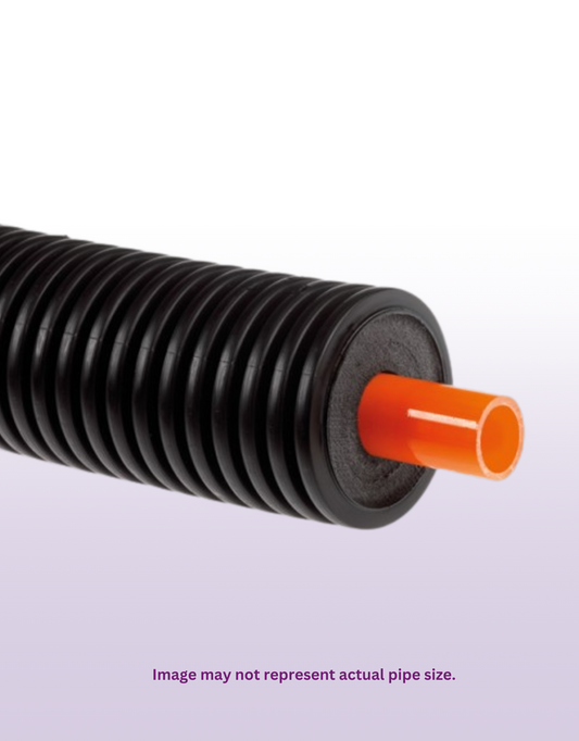 Pre-insulated Single Pipe for Heating Water